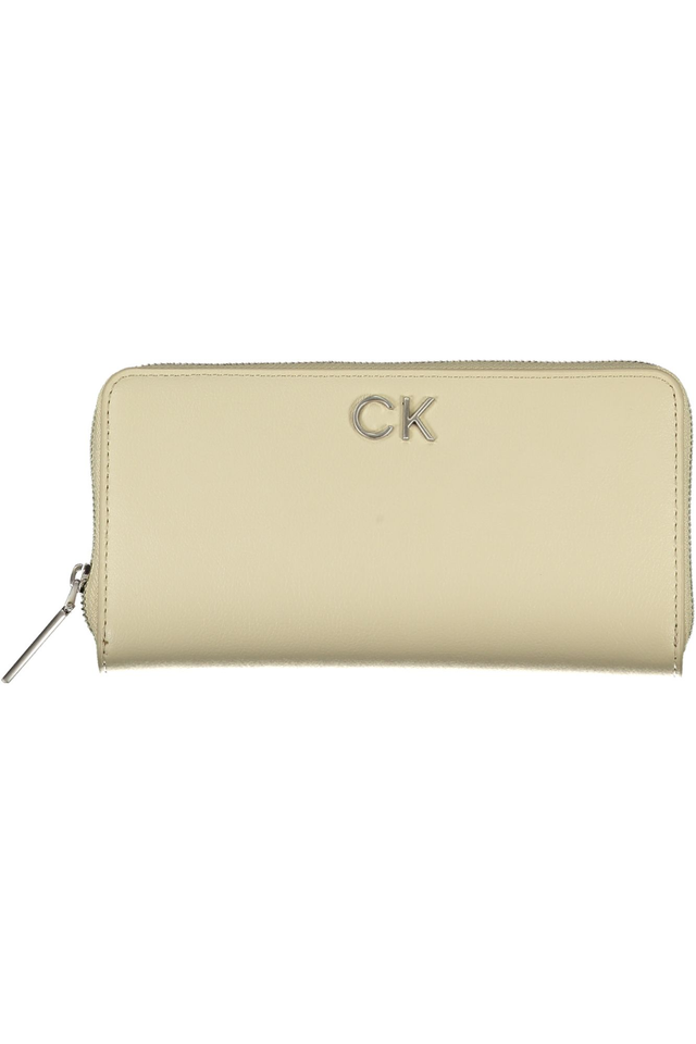 CALVIN KLEIN PORTAFOGLIO DONNA BEIGE