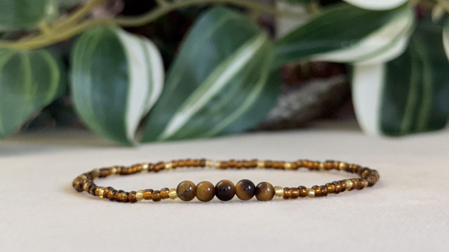 Bracelet | Oeil de Tigre - Élément 3