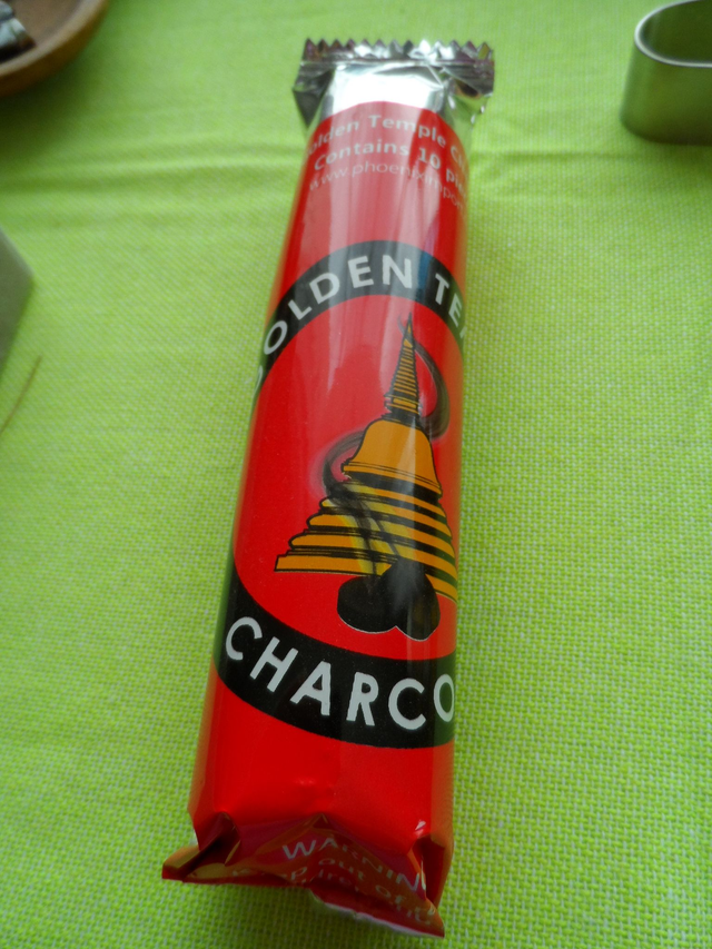 Tablettes de charbon de bois - Golden Temple