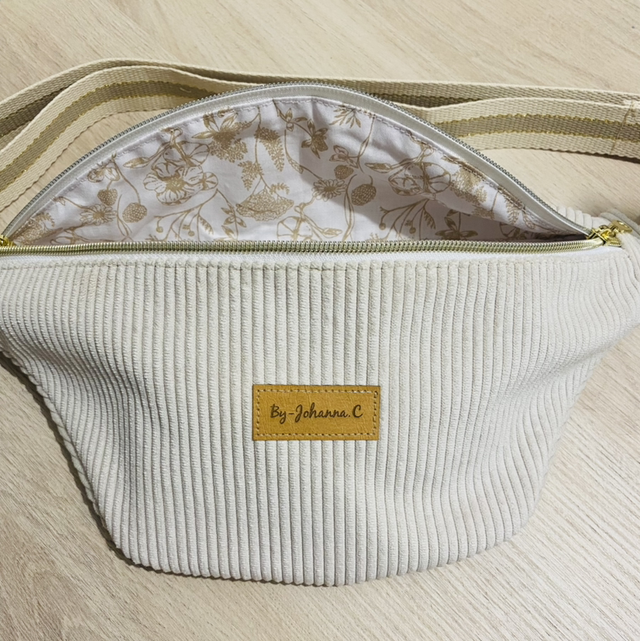 Sac Banane VELLUTO Beige 