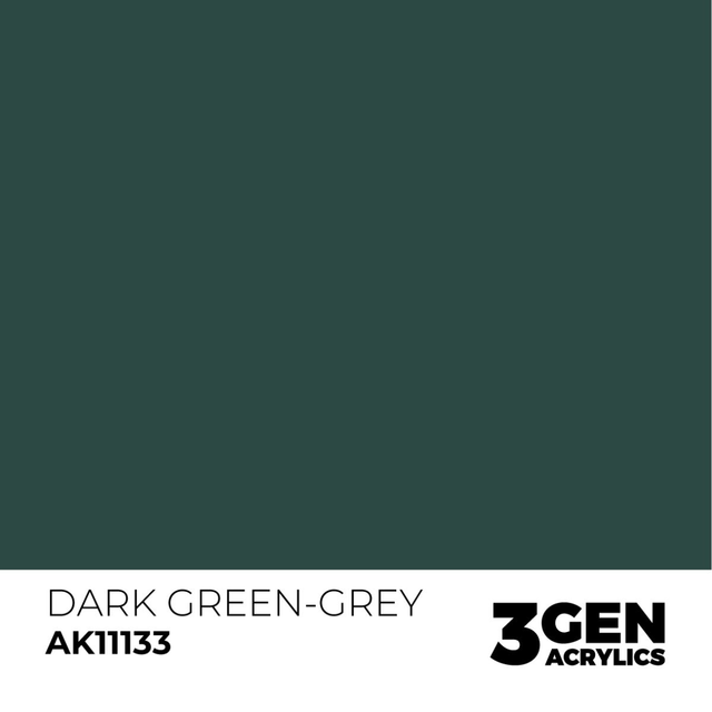 3rd Gen. Acrylics 133 Dark Green Grey