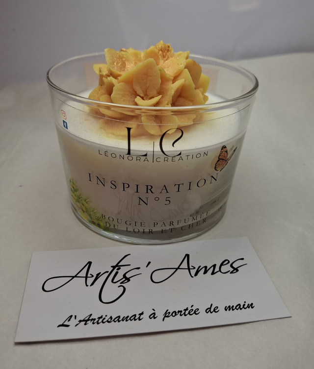 Bougie parfumée Inspiration N°5 150 gr