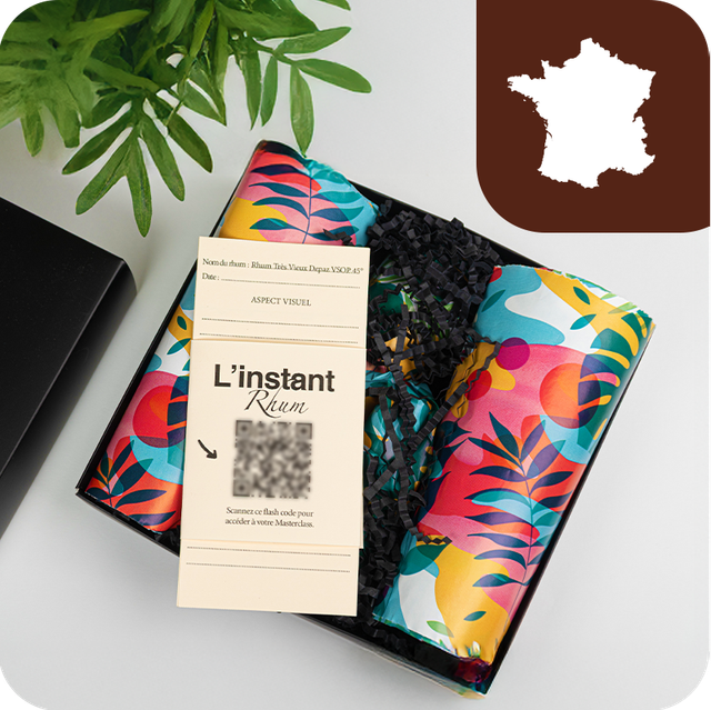 Coffret de Dégustation Guidée du Rhum (France Hexagonale)