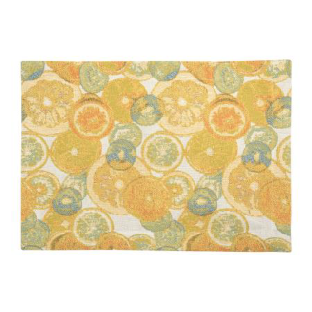 Platzset FRUITS Zitronenscheiben