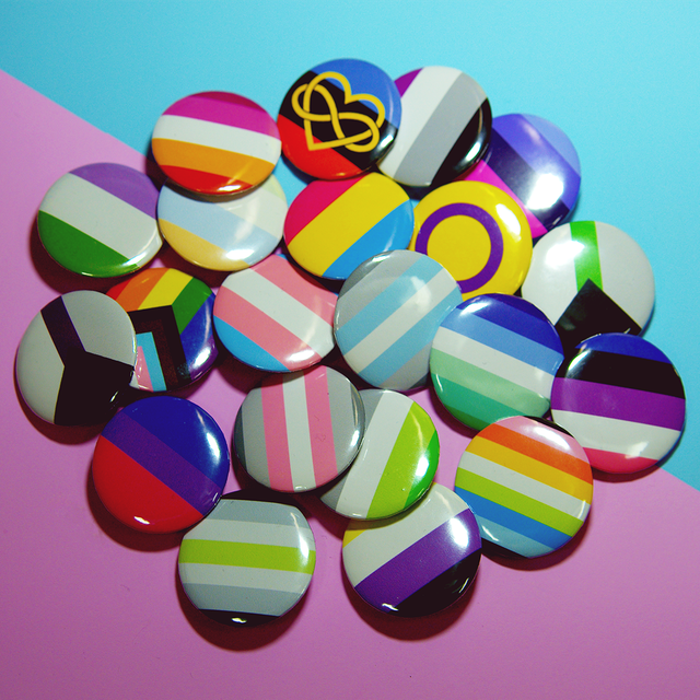 Pride Flag Badge 