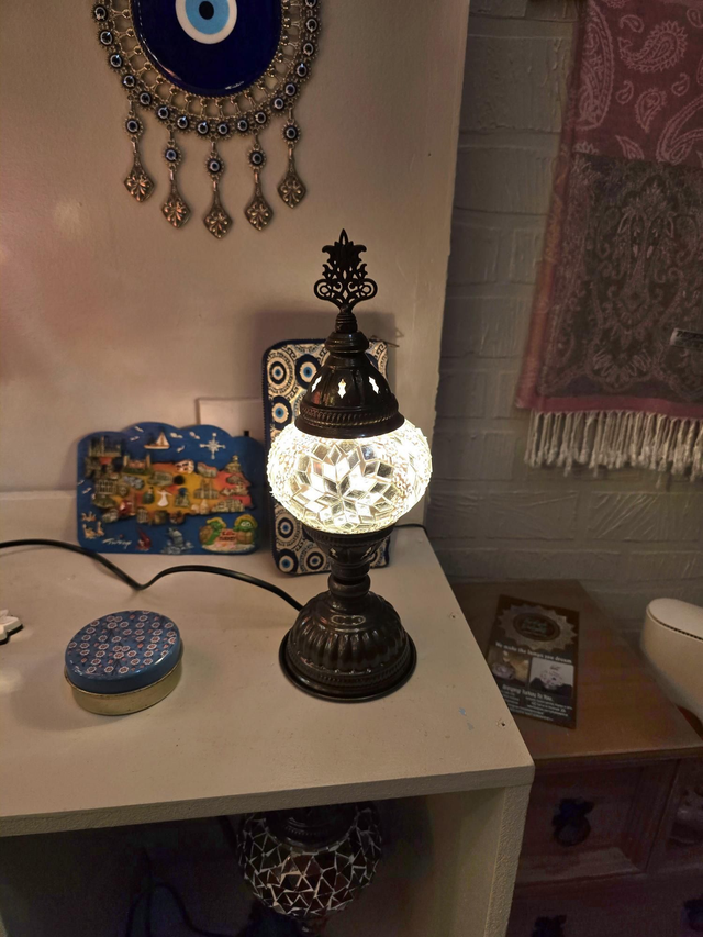 Small Mosaic Table Lamp