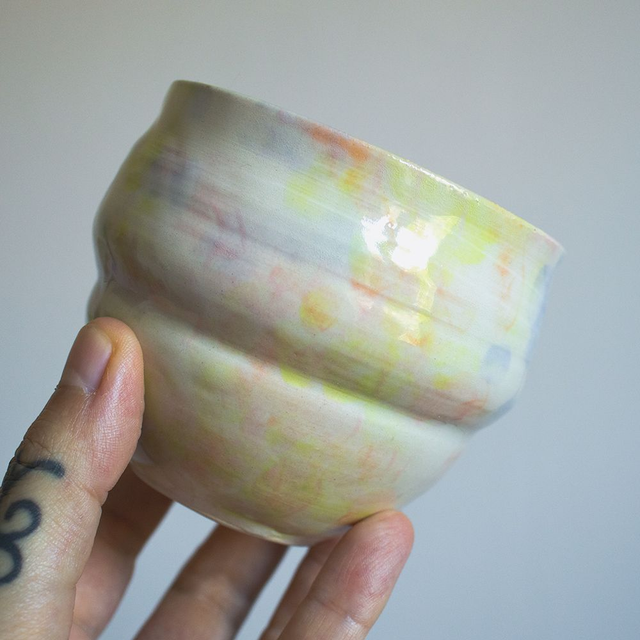 Gobelet multicolore