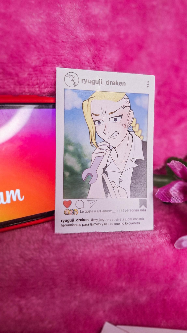 Draken Tokyo Revengers IG - Photocards