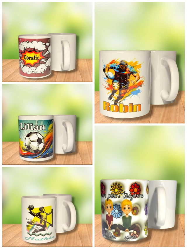Mug à personnaliser, nous contacter 