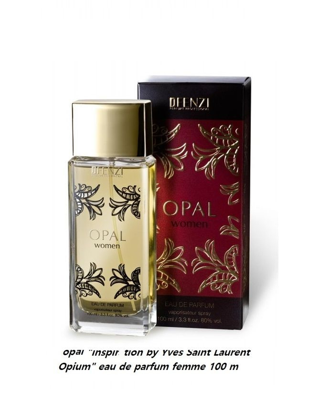 opal " inspiration by Yves Saint Laurent Opium " eau de parfum femme 100 ml 