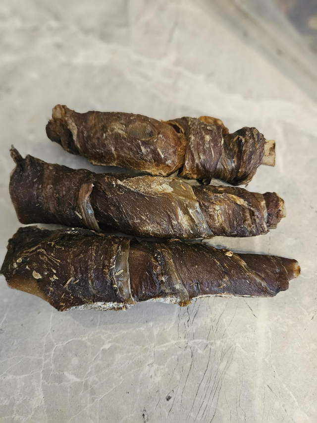 Buffalo Billtong wrapped tail