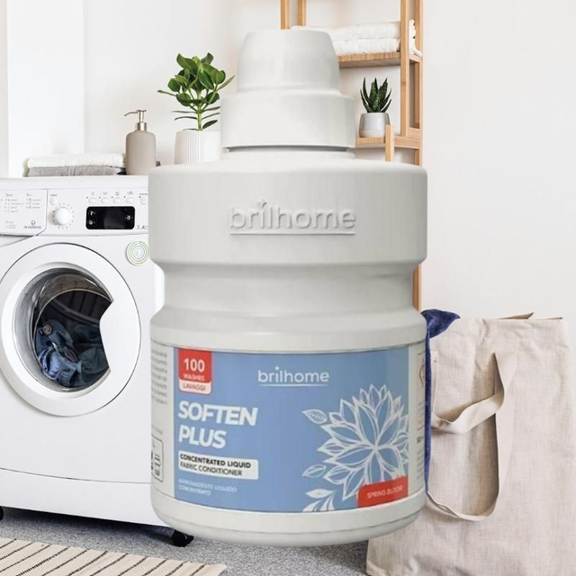 Brihome Soften Plus Fabric Conditioner – Concentrated 500ML | Fragrance &amp; Laundry

