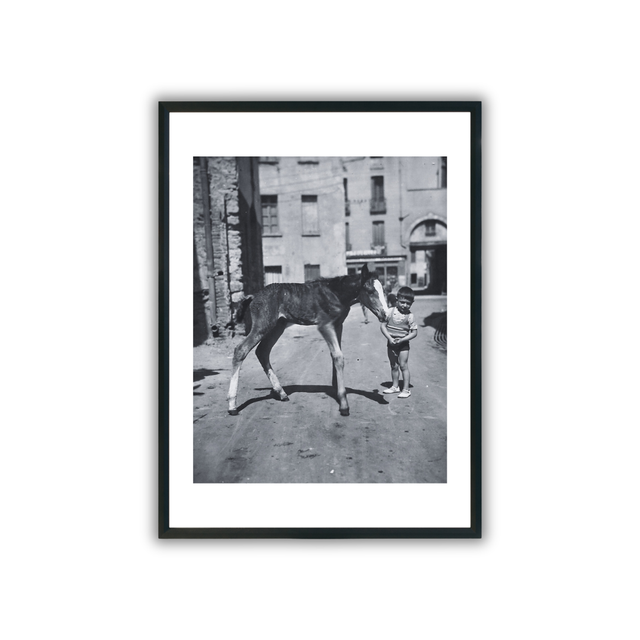 Enfant et poulain