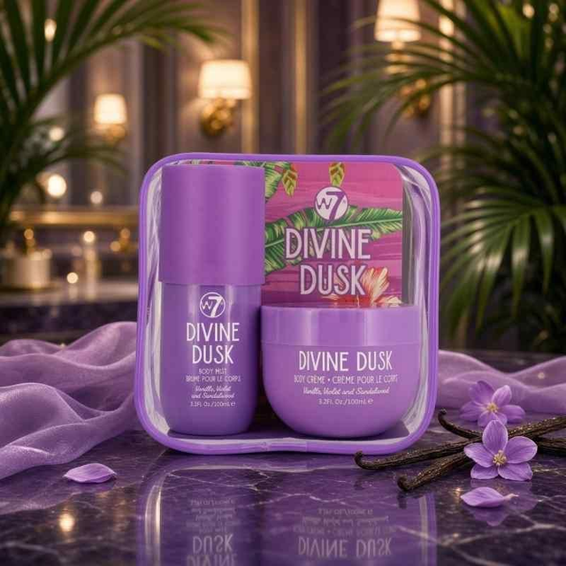 W7 Body Mist & Body Cream Travel Set – 200ml | Body Care Gift Set