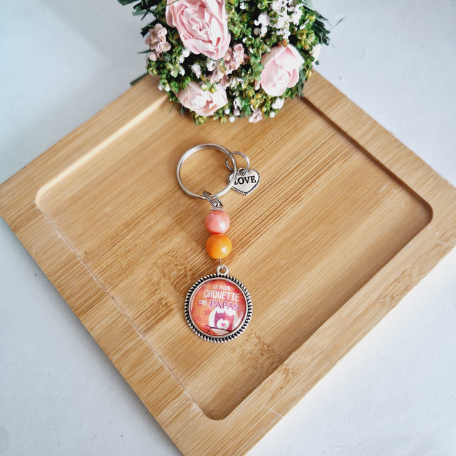 Porte clé cadeaux papa 