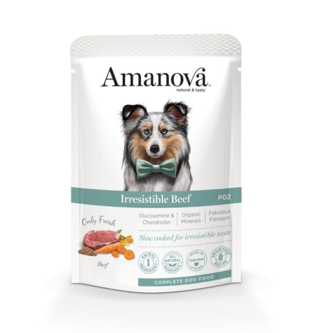 Can Adult Pouch GF Rind 300g P02 Amanova