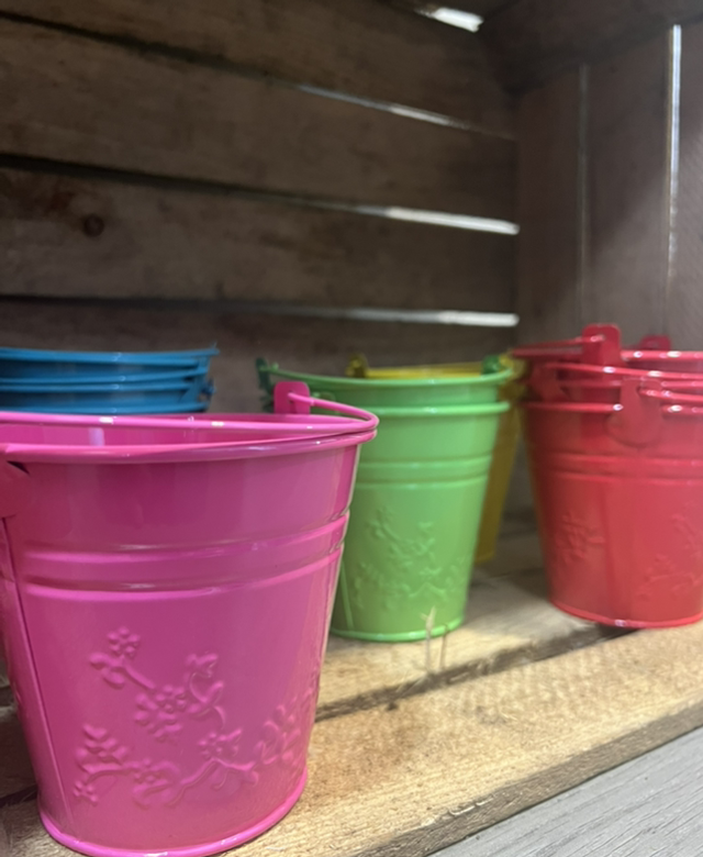 Cache-pot de couleur