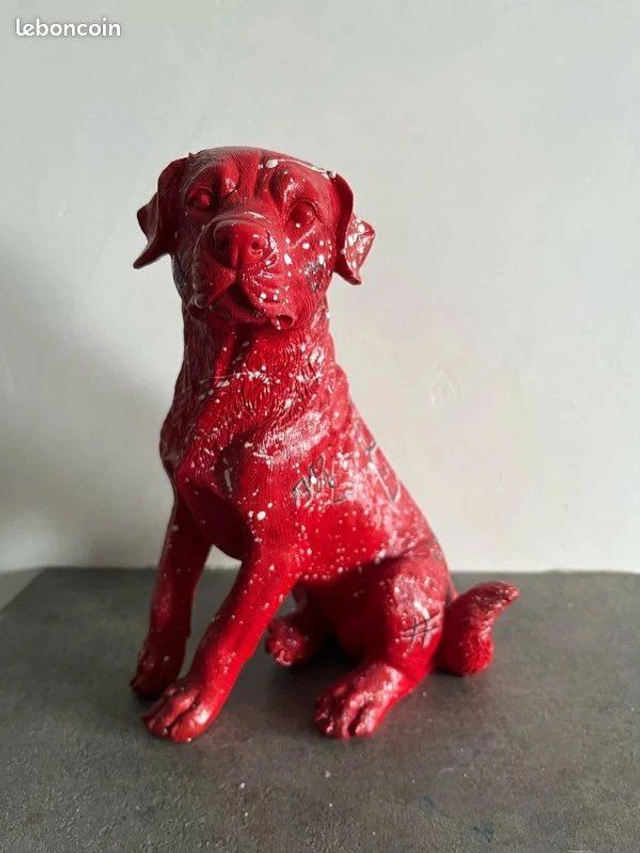 Statue chien