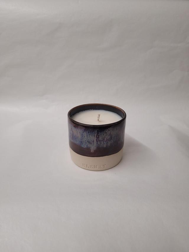 Starry Nights Refillable Cermaic Jar Soy Wax Candle - ES-018