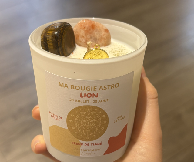 Ma Bougie Astro Lion