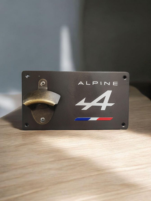 Décapsuleur mural Renault alpine 