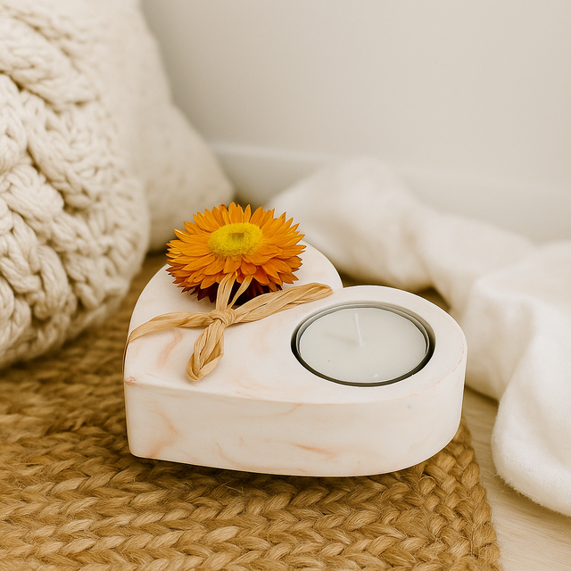 Petit cœur à fleur 