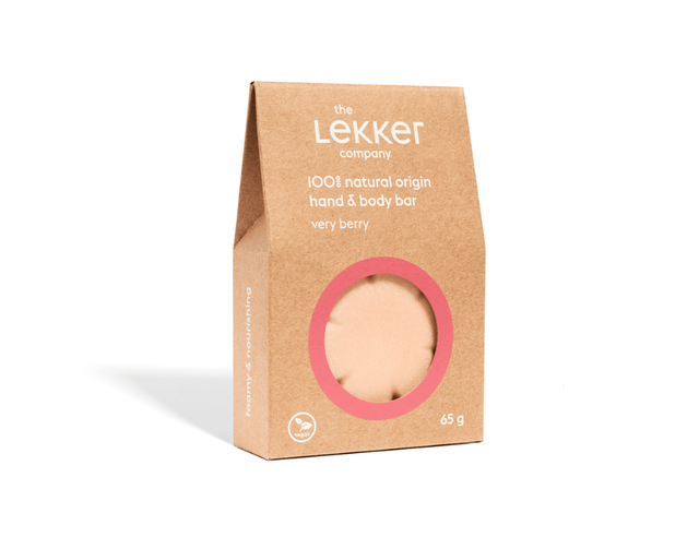 [The LEKKER Company] Natuurlijke Hand &amp; Body Bar - Very Berry