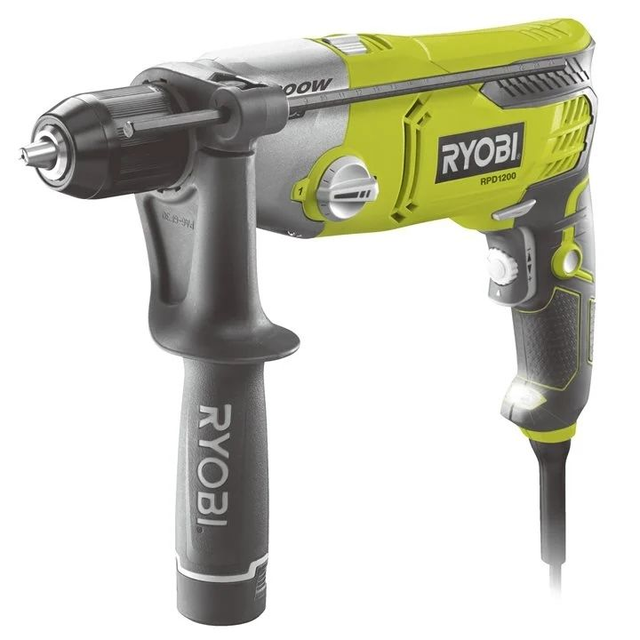 Taladro Percutor con cable  RYOBI  1200W   ref. RPD1200K