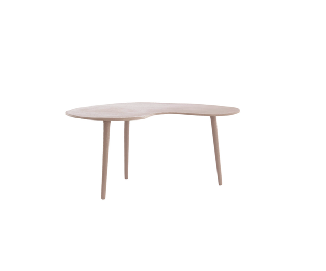 LINOS side table, matt old pink