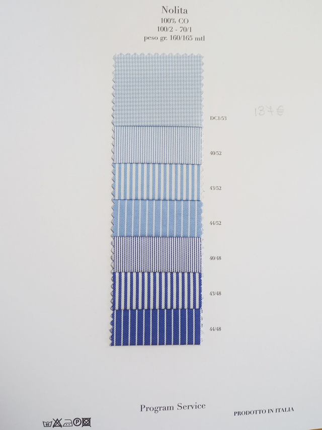 Tessuto Twill per camicia su misura