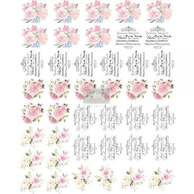 Knob Re-design Decor Transfer - Sweet Spring