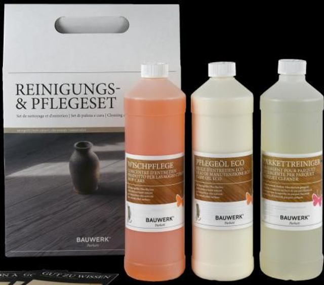 Set de nettoyage et d'entretien | Parquets huilés