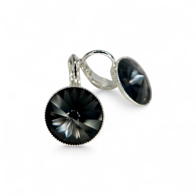 Ohrhänger RIVOLI 14 Graphit, Schwarz