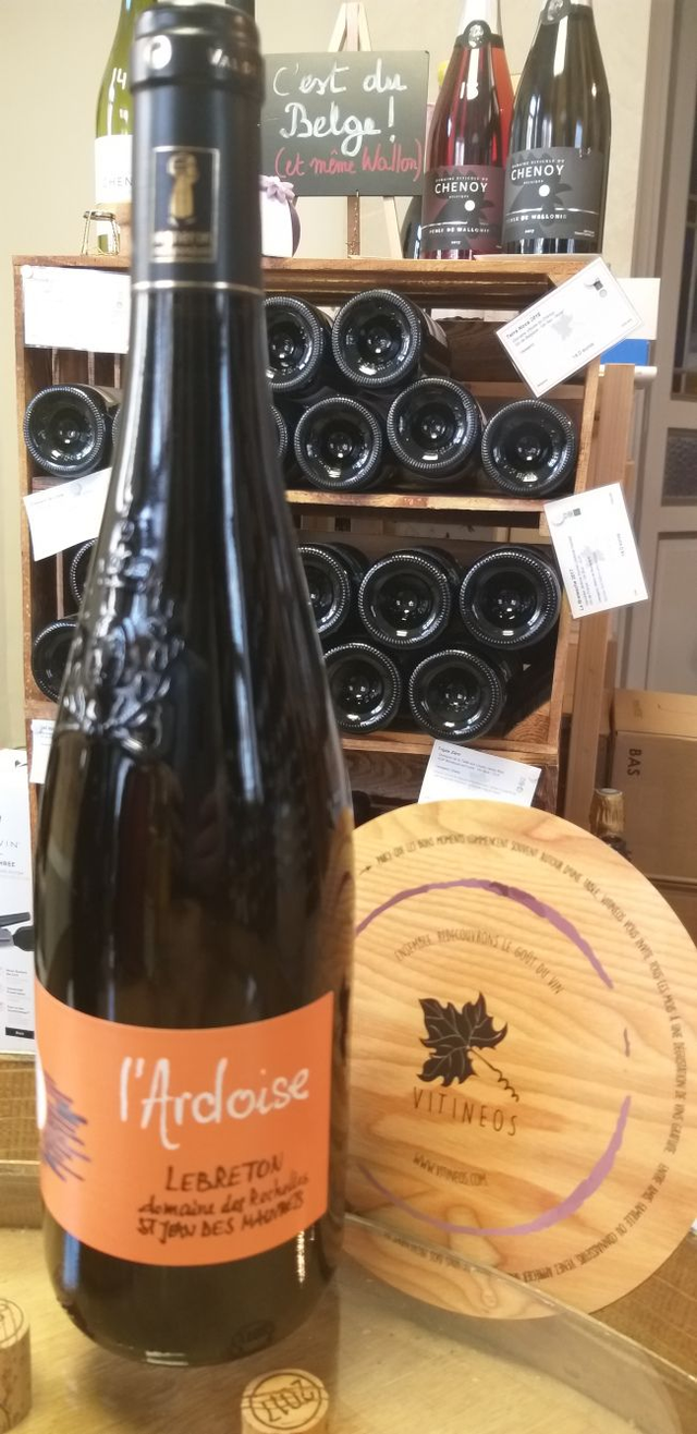 L''Ardoise 2024 - Rouge Sec Tranquille - Domaine des Rochelles (J-Y et J-H Lebreton)