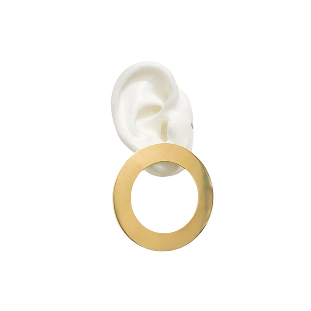 Orecchini oblò grande 