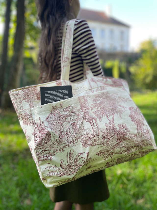 Cabas Florence rouge