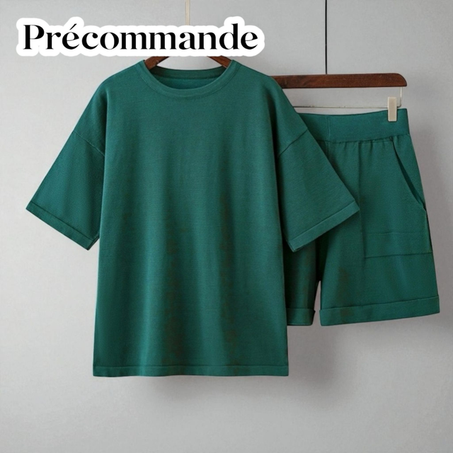 Ensemble femme KALY | Vert foncé PRÉCOMMANDE  