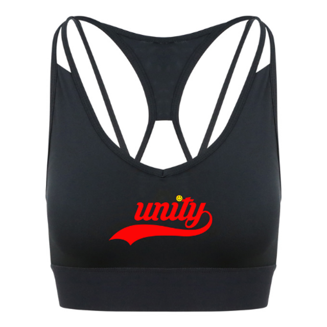 Unity Ladies X back crop top