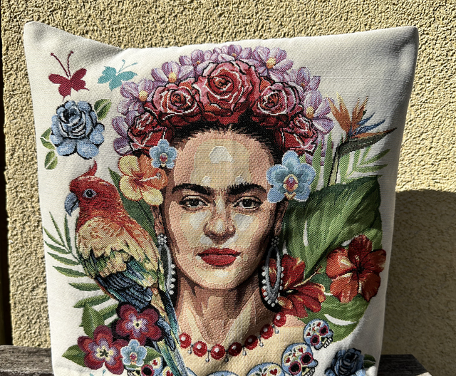 Grand sac Frida tête de mort 