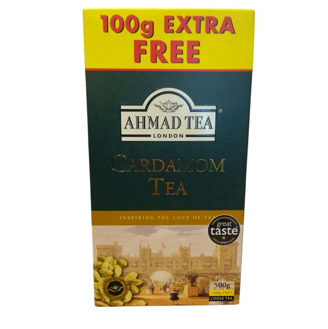 Ahmad Tea Čierny Čaj s Kardamónom 500 gr. (+100 gr.)