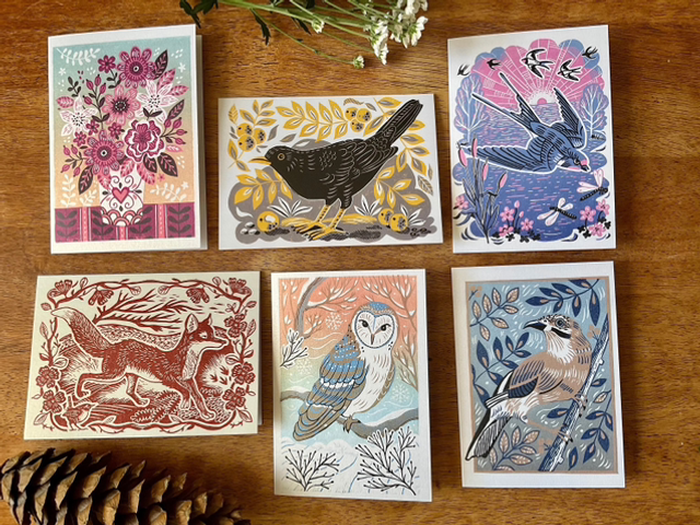 ‘Small’ A6 Greetings Card