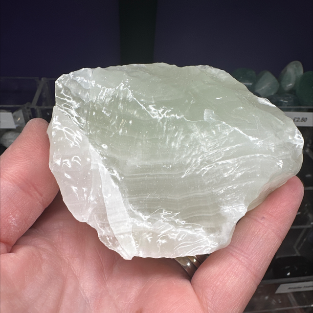 Lime Calcite Chunk 