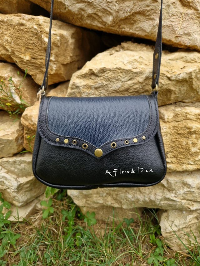 Sac 100% cuir, petit modèle 