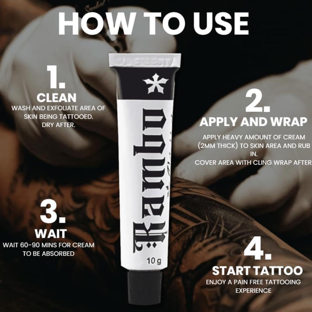 Rambo Numbing Cream 10ml