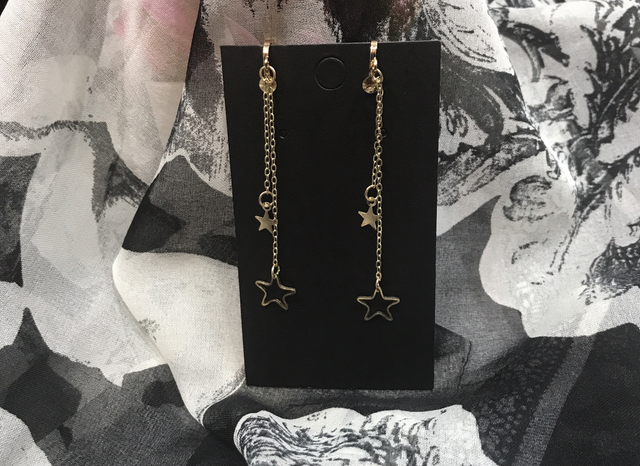 Gold Colour Clip On Earrings- COE22