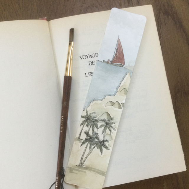 Marque-page Thème Invitation au voyage 08