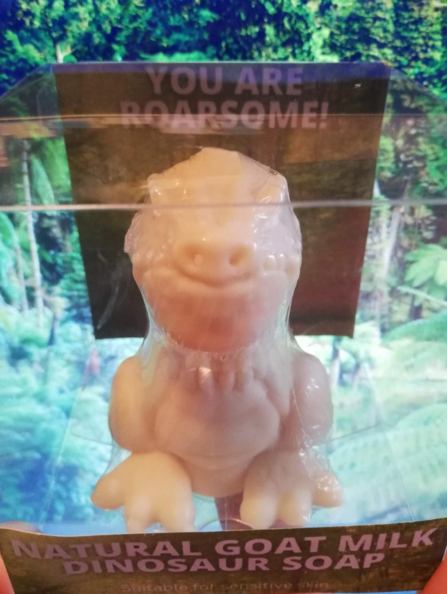 Dinosaur Soap