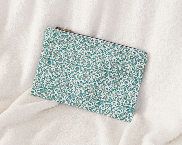 Pochette plate Hellébore