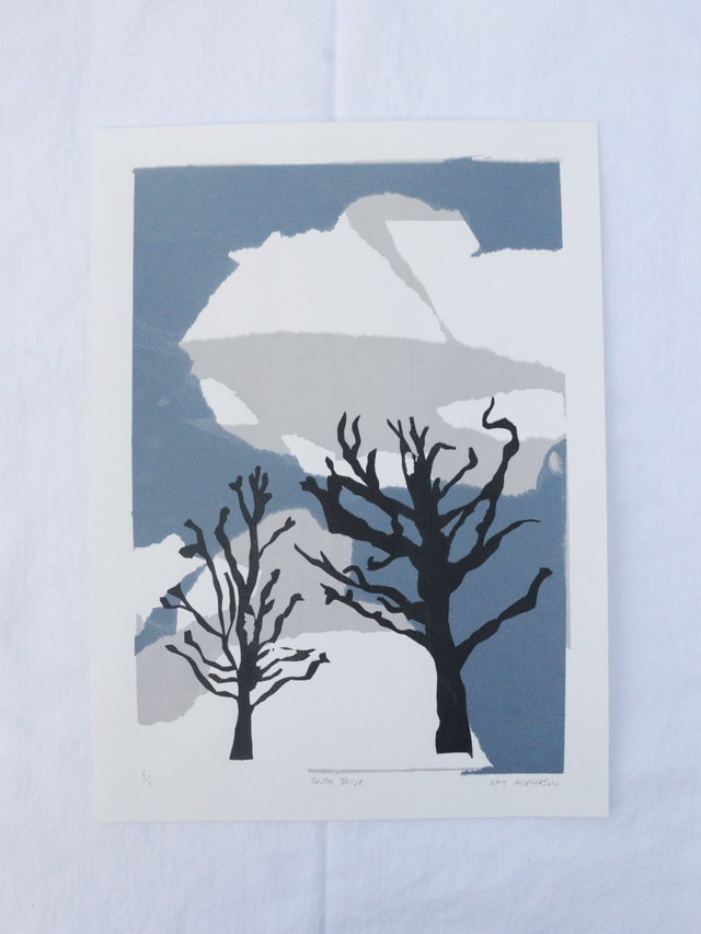 South Bank Screen Print (A4)