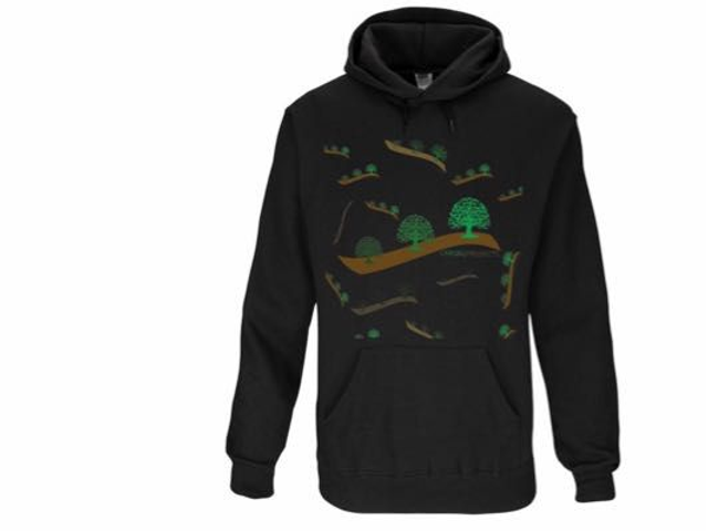 CP LOGO Black Hoodie 